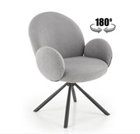 Стул кухонный Halmar K498 (серый) ms2601SIGHAL_V-CH-K/498-KR-POPIELATY