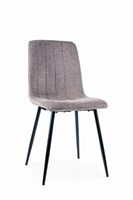 Стул кухонный SIGNAL ALAN Brego 34 (бежевый/черный) ms2601SIGHAL_ALANBRCBE