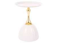 Стол журнальный Signal PIANA (белый/золотой) ms2601SIGHAL_PIANAB