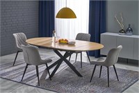 Стол обеденный Halmar ACORD раскладной (натуральный/черный) ms2601SIGHAL_V-CH-ACORD-ST