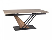 Стол обеденный Signal GENESIS Legno 160 (эффект дерева/дуб/черный) ms2601SIGHAL_GENESISD160