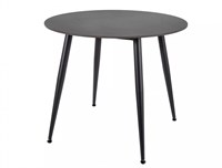 Стол обеденный Signal RION 90 (черный/черный) ms2601SIGHAL_RIONCFI90