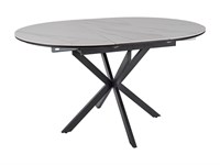 Стол обеденный Signal GASTON Ceramic 100 (белый/черный) ms2601SIGHAL_GASTONBC100