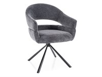 Стул кухонный Signal BORGO Raven 18 поворотный (темно-серый/черный) ms2601SIGHAL_BORGORCCSZ