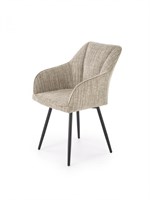 Стул кухонный Halmar K576 (бежевый/черный) ms2601SIGHAL_V-CH-K/576-KR-BEZOWY