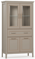 Шкаф-витрина Классик/Classic REG2W2D1S/170  Глиняный серый, Глиняный серый msk26brw_01210288230