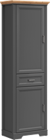 Шкаф Жасмин/Jasmin REG2D1S  Графит/ Дуб артизан , Графит msk26brw_221248744