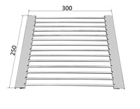 Решетка гриль 250*300 bash26pech_1704