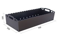 Мангал 4,0мм 75см (соты) bash26pech_1608