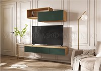 Гостиная Норд Вариант №2  Изумруд/Дуб Крафт pn26mf_625083597