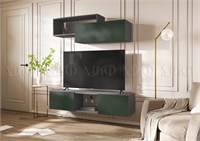 Гостиная Норд Вариант №3  Изумруд/Графит pn26mf_832076704