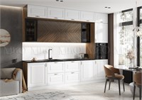 Кухня Престиж 3.0м Дуб Крафт  Браш Вайт/Прайм Орех с антресолью pn26mf_2055715222
