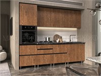 Кухня Техно-6 2.6м.  Атлантик софт/Графит софт pn26mf_510378013