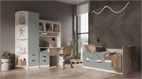 Детская Юниор-4 Вариант 2  Шарли Бриз Кровать 80*160 см pn26mf_886551471