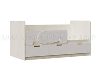 Детская Кровать Юниор-4  Шарли Белый 80*160 см pn26mf_1687983281
