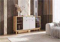 Оливия Комод 1600  Браш Вайт/Дуб Крафт pn26mf_300729271