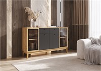 Оливия Комод 1600  Графит/Дуб Крафт pn26mf_806218936