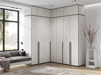 Прихожая Норд Вариант №2  дуб крафт белый с антресолью pn26mf_1564424089