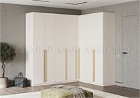 Гардеробная Ларго Вариант №3  Кашемир Закрытая pn26mf_1846257678