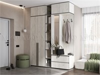 Прихожая Норд Вариант №4  дуб крафт белый с антресолью pn26mf_278252739