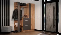 Прихожая Мартина  Графит/Дуб Крафт pn26mf_428084735