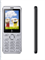 F+ S240 Silver, 2.4'' 240х320, 32MB RAM, 32MB, up to 16GB flash, 0.08Mpix, 2 Sim, BT v2.1, Micro-USB, 1000mAh, 104g, 125 ммx53 ммx9,2 мм S240 Silver-mrv