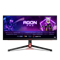 AOC Монитор LCD 34'' [21:9] 3440x1440(UWQHD) IPS, nonGLARE, 170 Hz, 1000 cd/m2, H178°/V178°, 1000:1, 80M:1, 1.07B, 1ms, 2xHDMI, 2xDP, USB-C, USB-Hub, Height adj, Tilt, Swivel, Speakers, 3Y, Black AG344UXM-mrv1 - фото 2053647