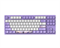 Dareu Клавиатура механическая проводная Dareu A87L Dream (фиолетовый, серия "сон"), 87 клавиш, switch Aqua (linear), подключение USB - TypeC, раскладка ENG/RUS - фото 2108528