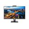 PHILIPS Монитор LCD 27'' 16:9 2560х1440(WQHD) IPS, nonGLARE, 75 Hz, 350 cd/m2, H178°/V178°, 1000:1, 50М:1, 16.7M, 4ms, HDMI, DP, 2xUSB-C, USB-Hub, Height adj, Pivot, Tilt, Swivel, Speakers, Camera, Black 276B1JH (00/01)-mrv1 - фото 2111001