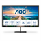 AOC Монитор LCD 31.5'' [16:9] 2560х1440(WQHD) IPS, nonGLARE, 75 Hz, 250 cd/m2, H178°/V178°, 1200:1, 20М:1, 16.7M, 4ms, HDMI, DP, Tilt, Speakers, 3Y, Black Q32V4-mrv1 - фото 2333549