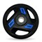 Диск обрезиненный c хватом UNIX Fit PRO 20 кг, 51 мм,  DG20RUBPBL DG20RUBPBL-munix - фото 2347149