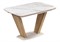 Керамический стол Петир 120(160)х80х75 gilt white / дуб монтана 588013-mwdvl - фото 2602499