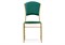 Стул на металлокаркас Арналд зеленый / золотой - комплект из 2 шт 587870-mwdvl - фото 2602594