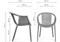 Кресло Боркас серый - комплект из 4 шт 578410-mwdvl