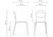 Пластиковый стул Simple white - комплект из 4 шт 15739-mwdvl - фото 2604968