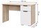 Письменный стол Стокгольм СТП03-1200 120х55х75 дуб сонома / line софт пломбир 579692-mwdvl - фото 2605584