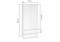 Шкаф Идена ШК06-900 ЛДСП белое / ЛДСП белое 528274-mwdvl - фото 2606304