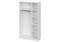 Шкаф Бирма ШК-1200 белое дерево / белое дерево 570155-mwdvl