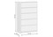 Комод Идена КМ06-700 ЛДСП белое / ЛДСП белое 528883-mwdvl