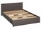 Полутораспальная кровать Адайн КР-140 140х200 венге / венге 507795-mwdvl - фото 2606354