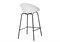 Полубарный стул Zeta white / black - комплект из 4 шт 15701-mwdvl