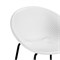 Полубарный стул Zeta white / black - комплект из 4 шт 15701-mwdvl