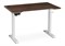 Компьютерный стол Маркос с механизмом подъема 120х75х75 орех кантри / белый 578401-mwdvl