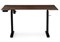 Компьютерный стол Маркос с механизмом подъема 140х80х75 черный / кантри орех 578488-mwdvl