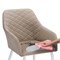 Кресло Стив бежевый / белый 570171-mwdvl - фото 2607986