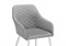 Кресло Стив светло-серый / белый 570172-mwdvl - фото 2607993
