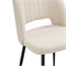 Стул на металлокаркасе Barton beige / black - комплект из 4 шт 15654-mwdvl