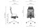 Компьютерное кресло Montana dark gray  / white 15619-mwdvl - фото 2608836