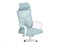 Компьютерное кресло Montana blue / white 15621-mwdvl - фото 2608900