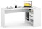 Письменный стол СПм-25 145х81х74 правый белый 445865-mwdvl